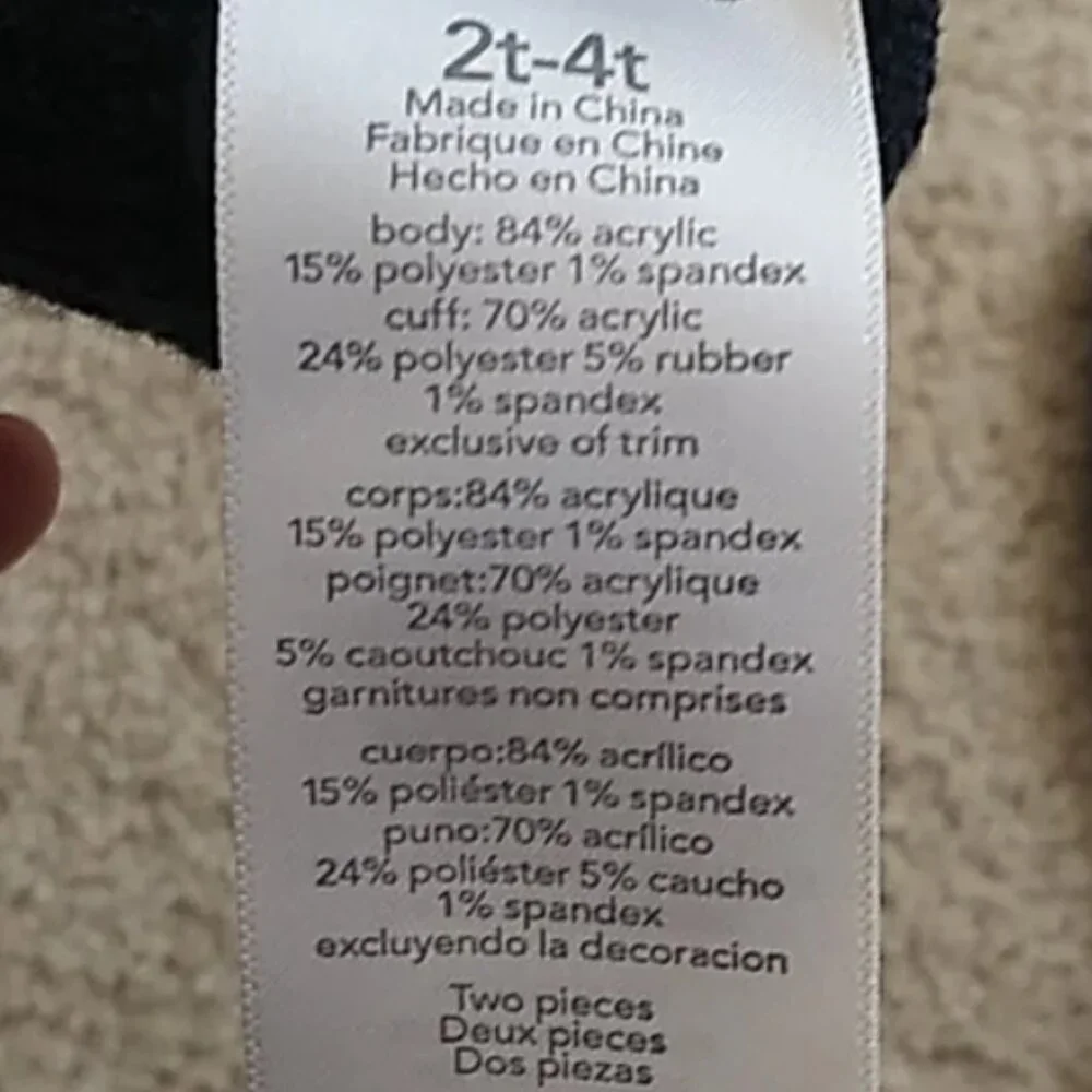 2 pairs kids mittens. 2T-4T. Target and Carter's